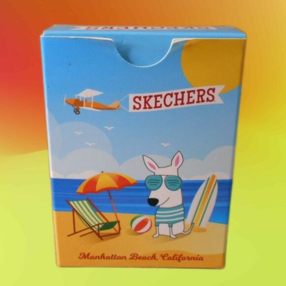 Skechers Manhattan Beach California Play Cards Deck  BOB for Dog & Cat - Picture 1 of 8